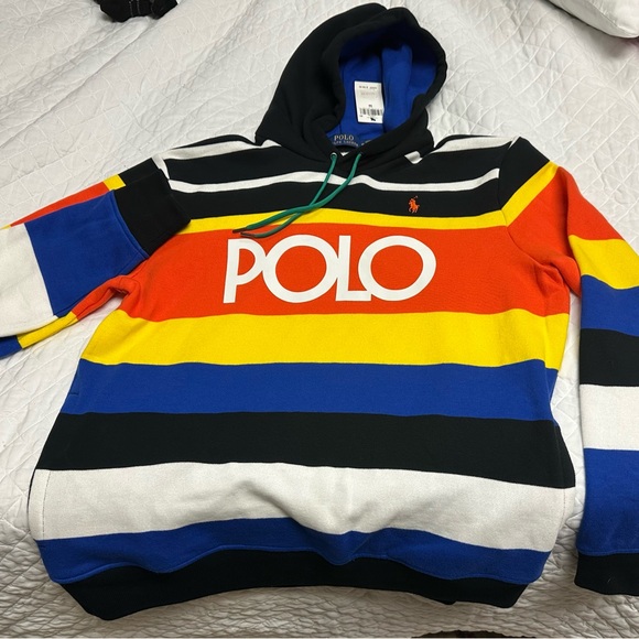 Polo by Ralph Lauren Men's Multicolor Striped Shirt - Picture 2 of 6